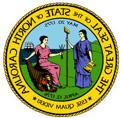State seal of NC